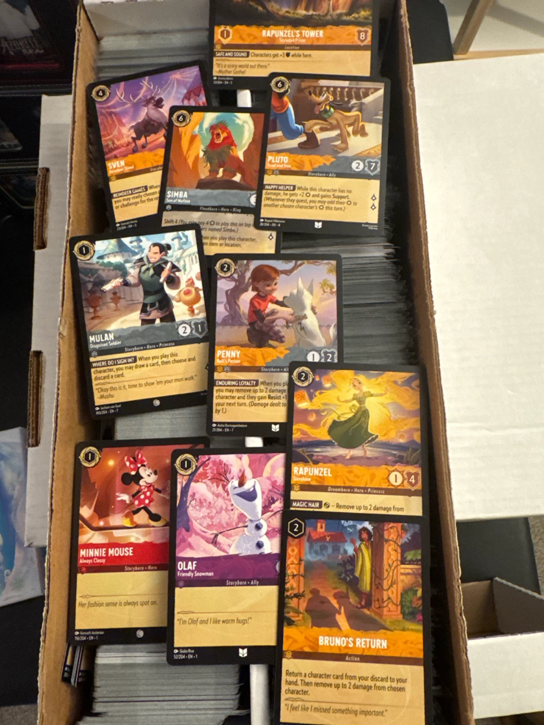 Disney Lorcana Bulk - 2000 cards - photo 2