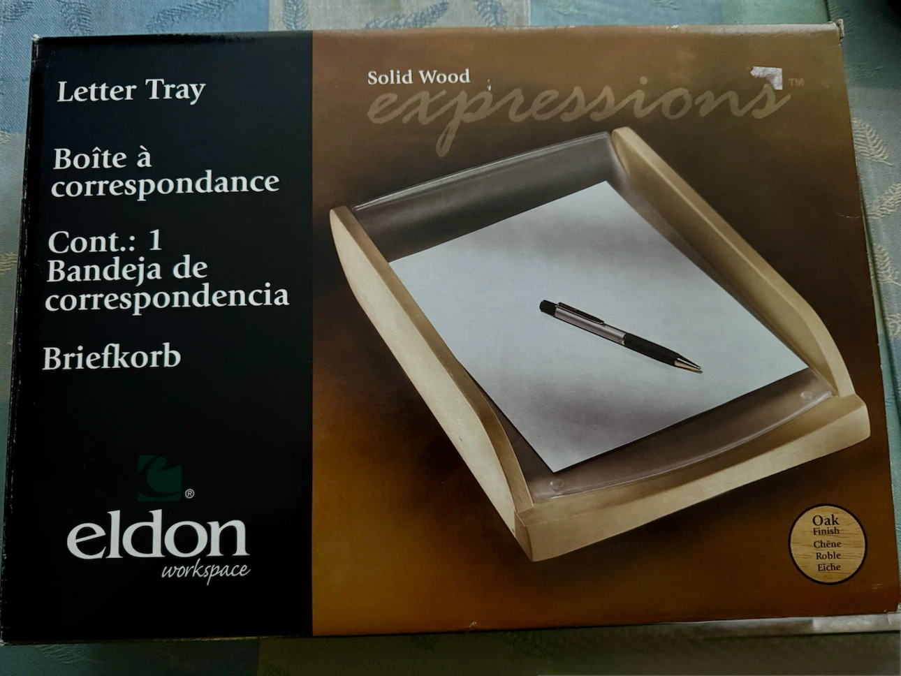 Eldon Letter Tray - Solid Wood