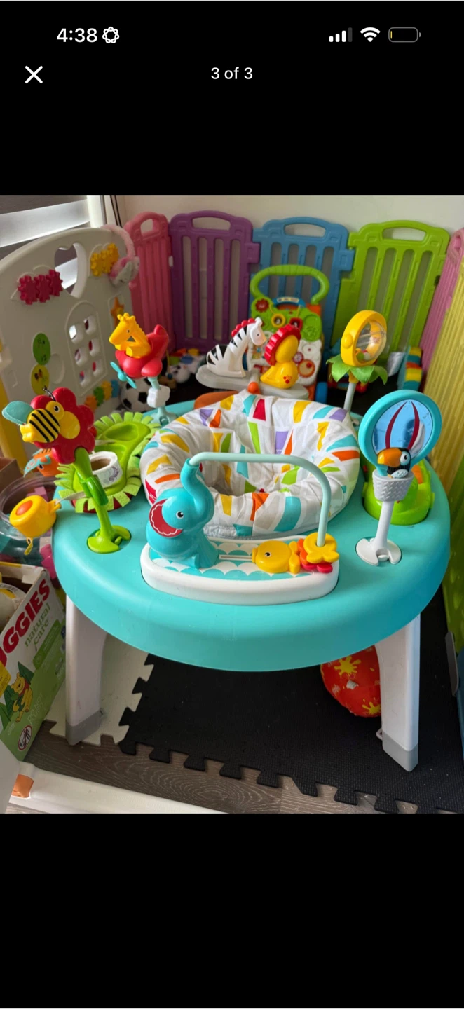 Fisher-Price Baby To Toddler 3-In-1 Sit-To-Stand Activity Center