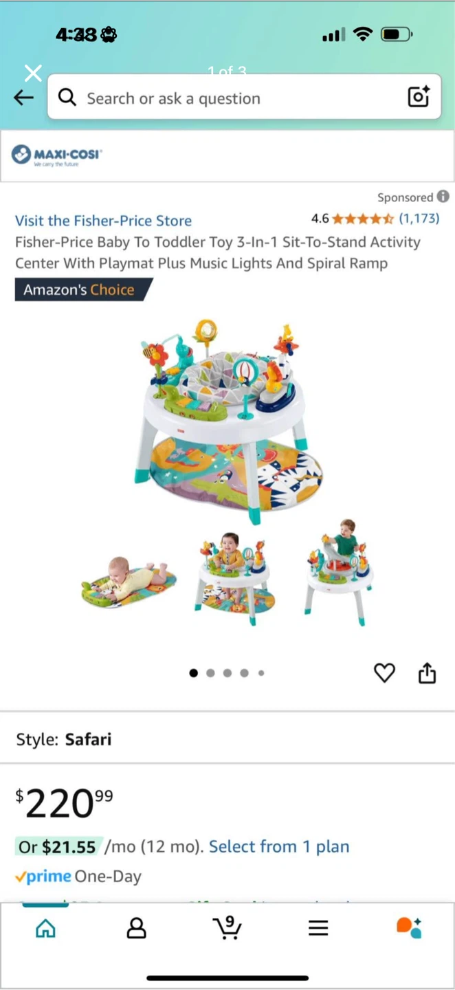 Fisher-Price Baby To Toddler 3-In-1 Sit-To-Stand Activity Center - photo 2