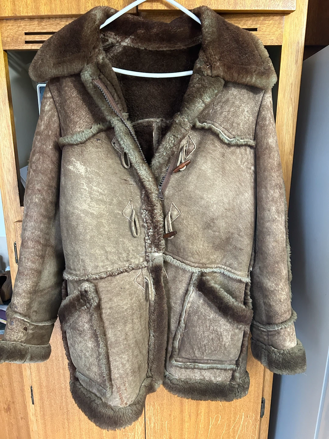 Caribou Clothes Sueded Sheepskin Coat
