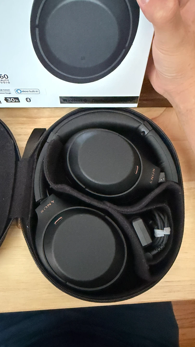 Sony WH-1000XM4 Over-Ear Noise Cancelling Headphones - photo 3