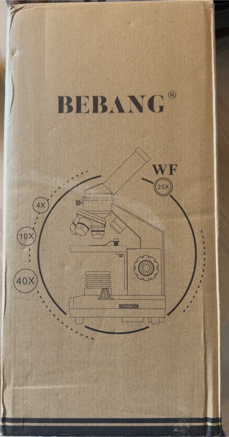 BEBANG 2000X Compound Microscope Kit for Kids Adults