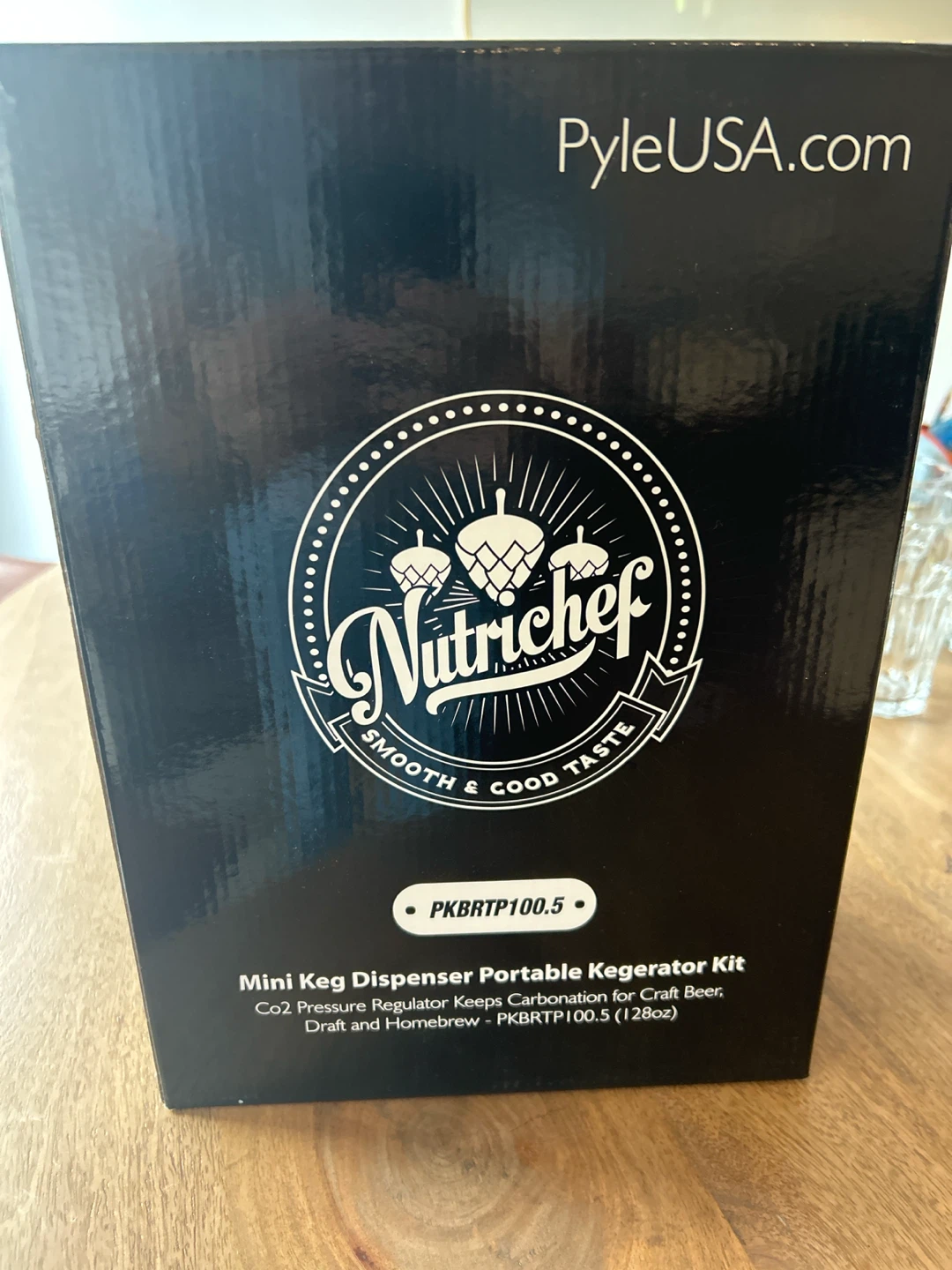 NutriChef PKBRTP100.5 Mini Keg Dispenser Portable Kegerator Kit