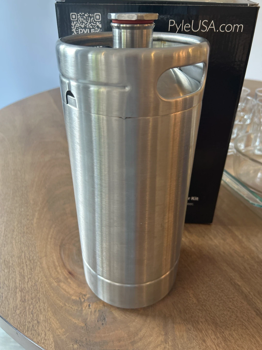 NutriChef PKBRTP100.5 Mini Keg Dispenser Portable Kegerator Kit - photo 5