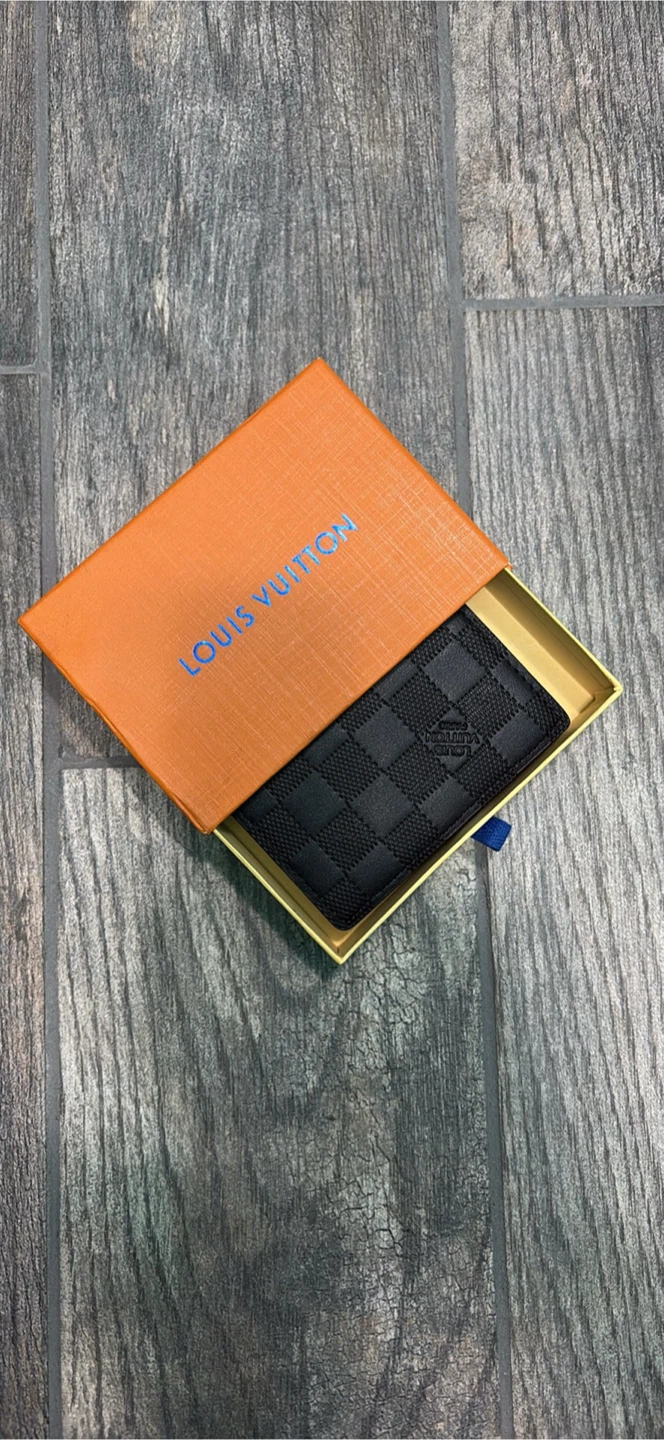 Designer Damier Graphite Card Holder - photo 2