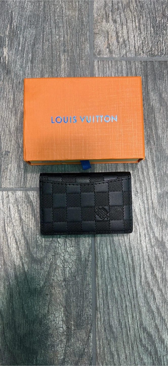 Designer Damier Graphite Card Holder - photo 3