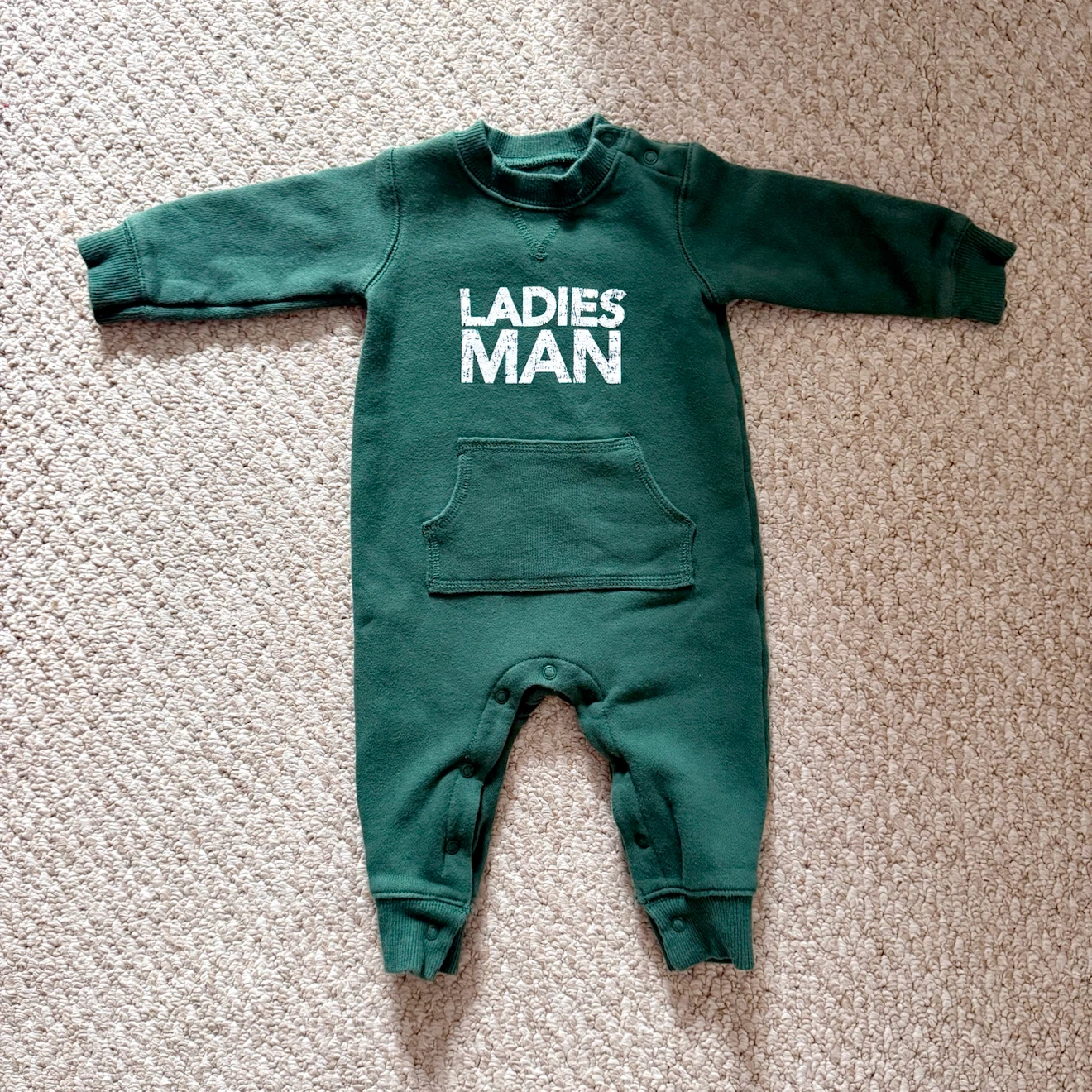 Carters baby boy 12 month fall/winter onesie