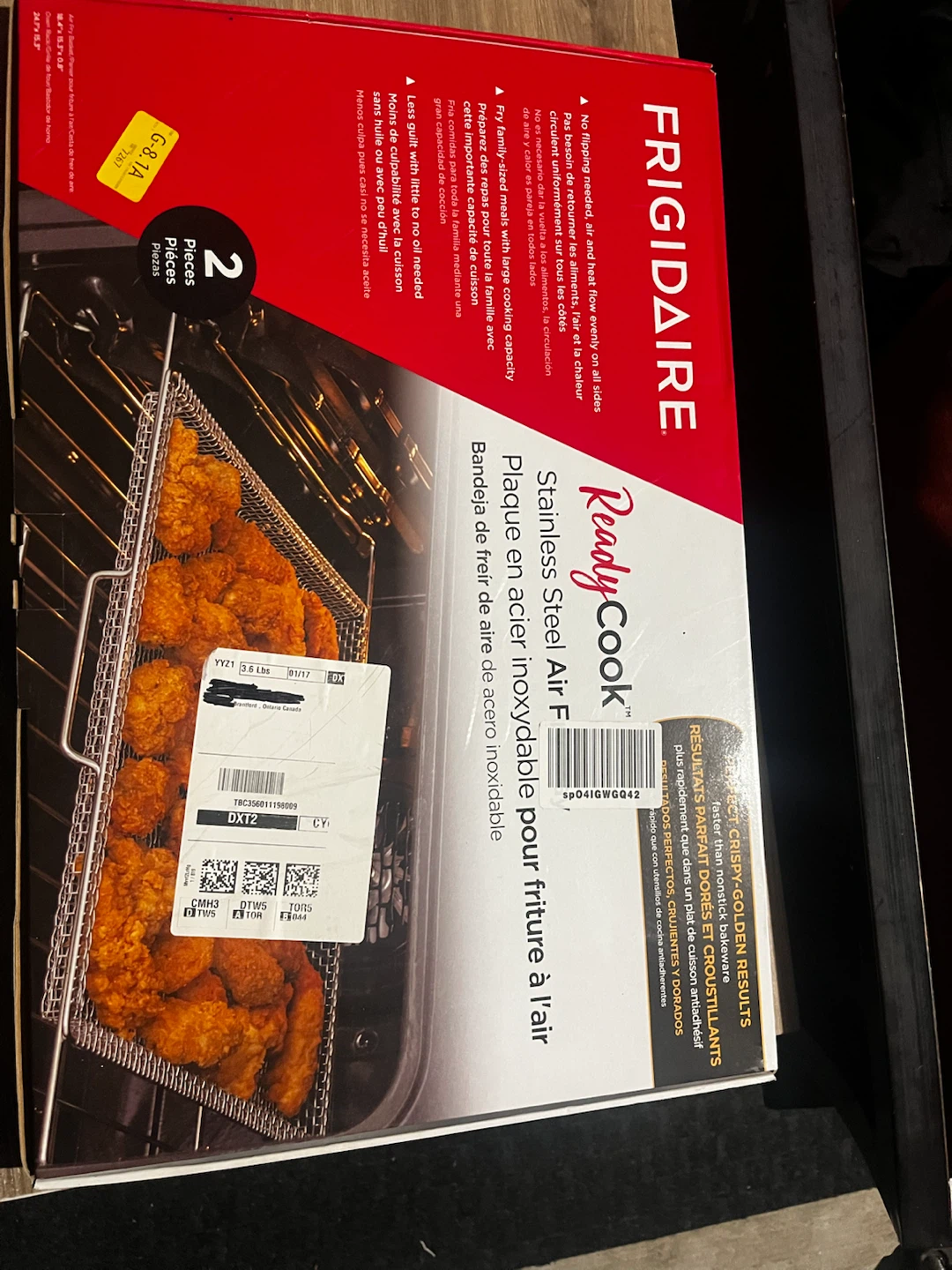 Frigidaire Ready Cook Stainless Steel Air Fry Basket