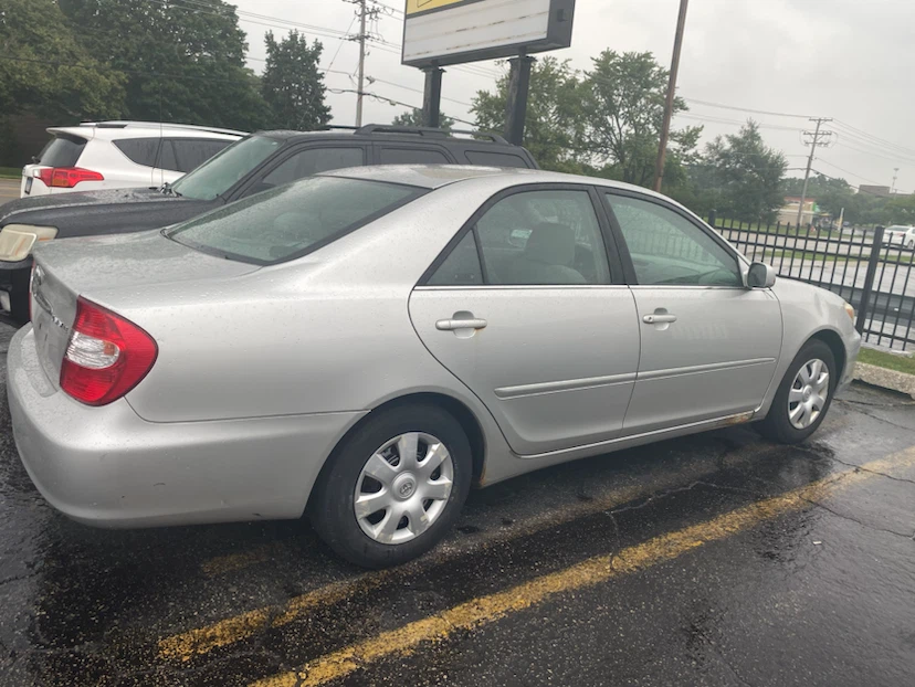 Silver Toyota Camry Sedan