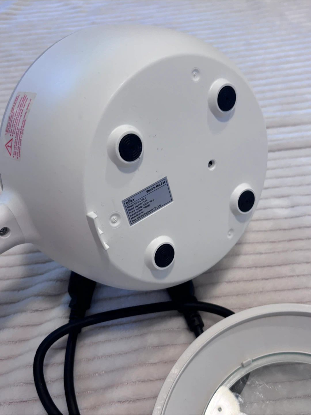 Bear Electric Hot Pot 2L - photo 3