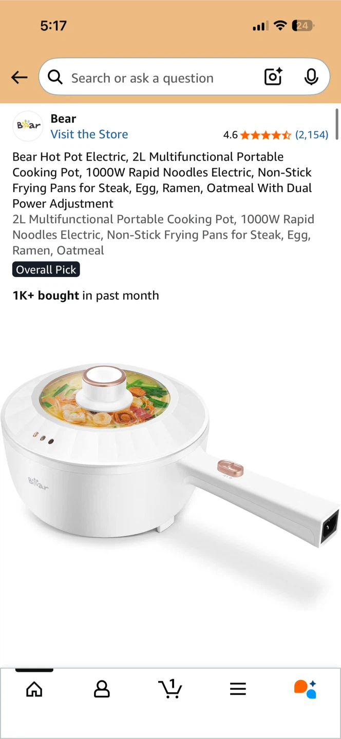 Bear Electric Hot Pot 2L - photo 4