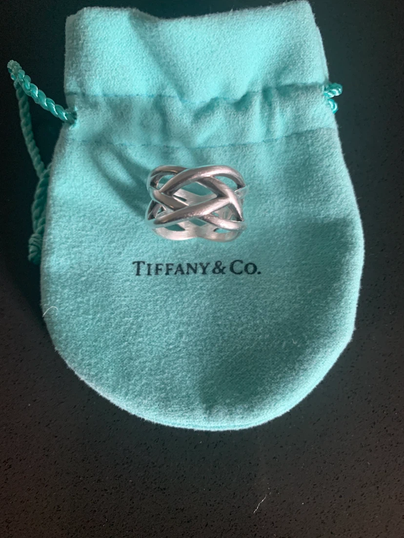 Tiffany & Co. 925 Silver Band  Ring