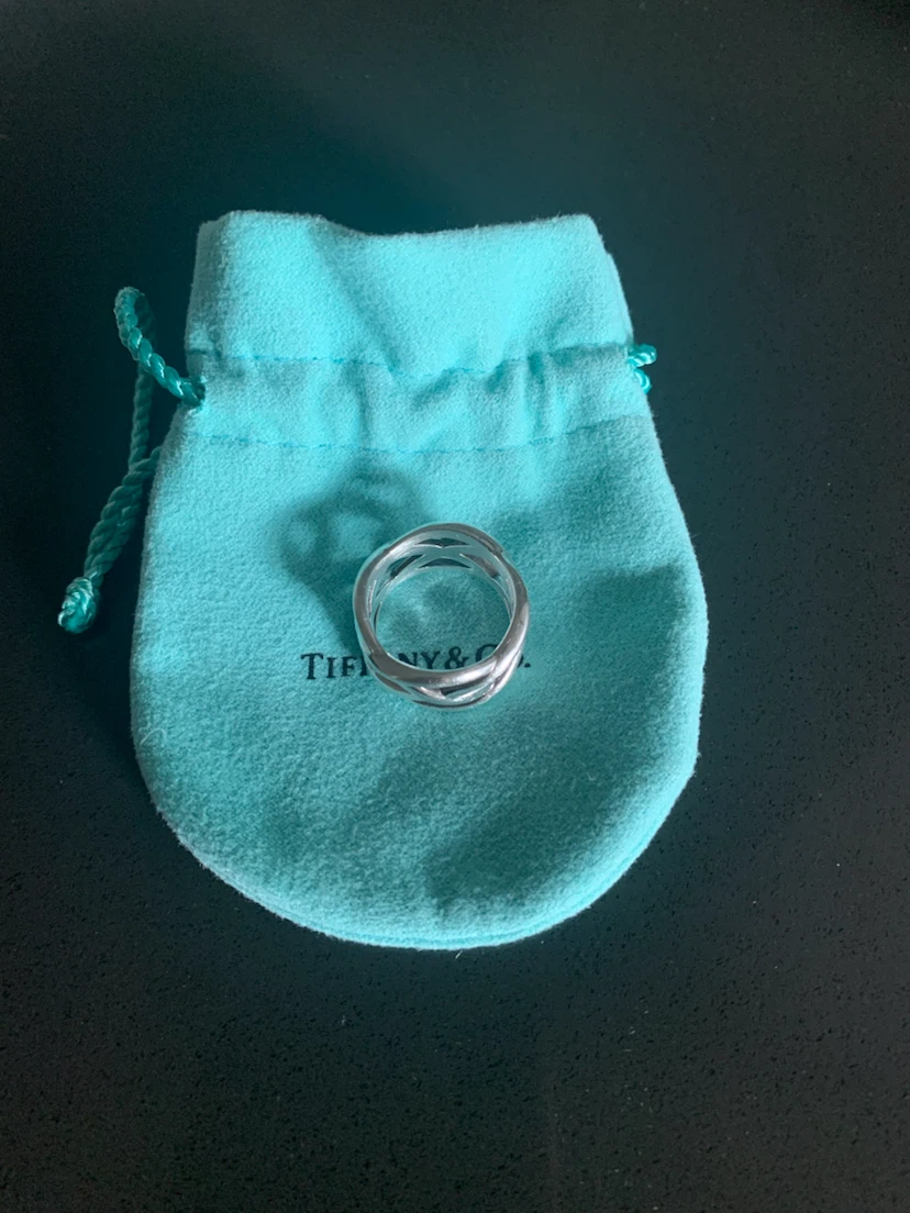 Tiffany & Co. 925 Silver Band  Ring - photo 2