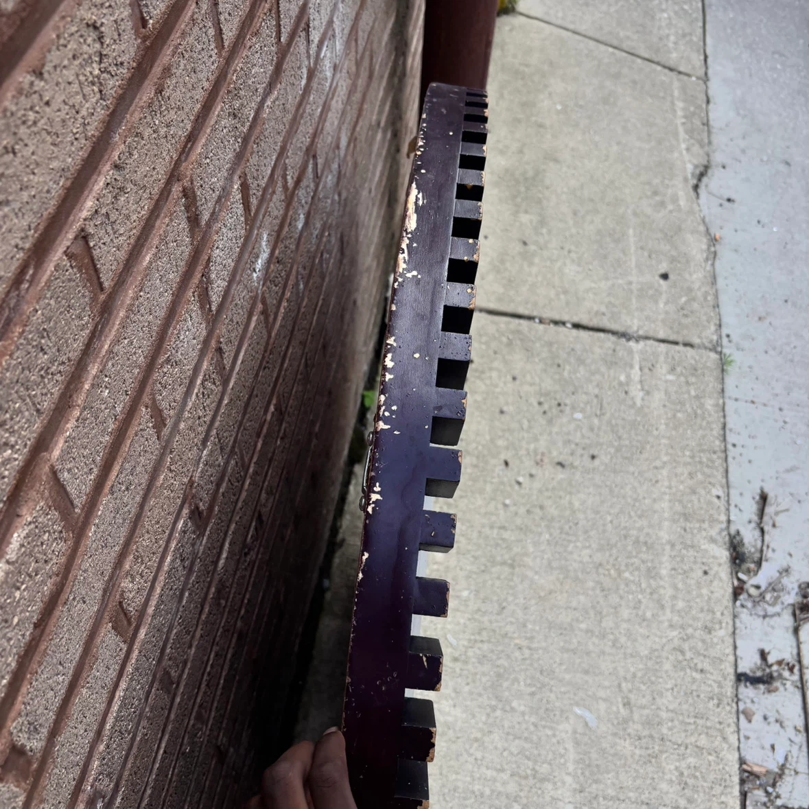 Round Mirror with Gear-like Frame-Need gone today before 8:pm - photo 3