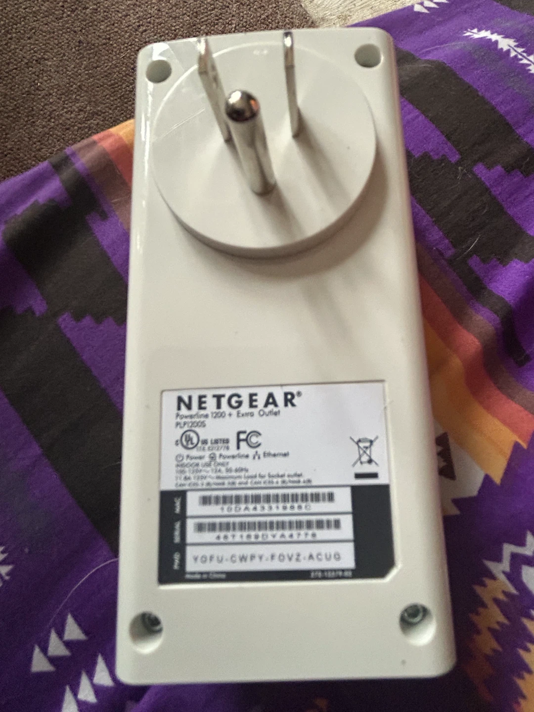 NETGEAR Powerline 1200 + Extra Outlet PLP2000 - photo 2