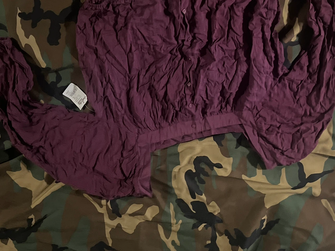 Charlotte Russe Purple Blouse XL