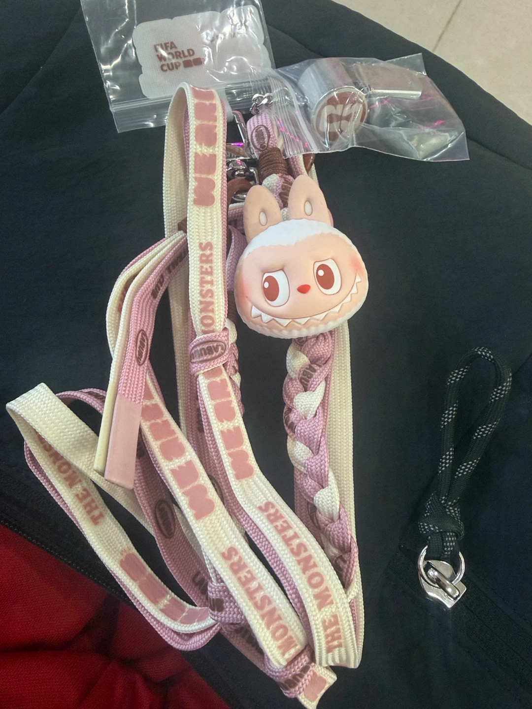 THE MONSTERS Labubu × FIFA SERIES-Long Lanyard SEAL THE VICTORY