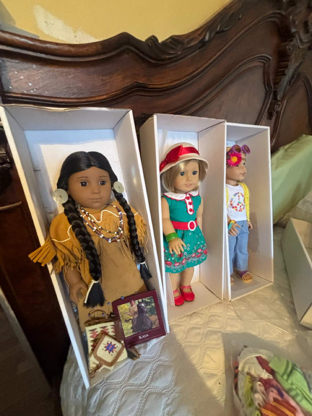 American Girl Dolls - Kaya, Marisol, and McKenna