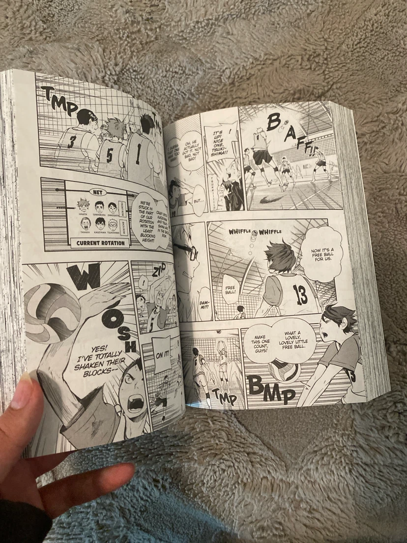 HAIKYUU manga, volumes 1-2-3 - photo 2