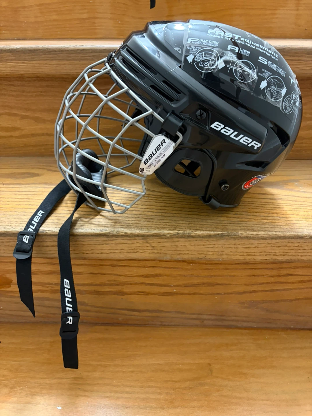 Kids Bauer Hockey Helmet with Cage - photo 2
