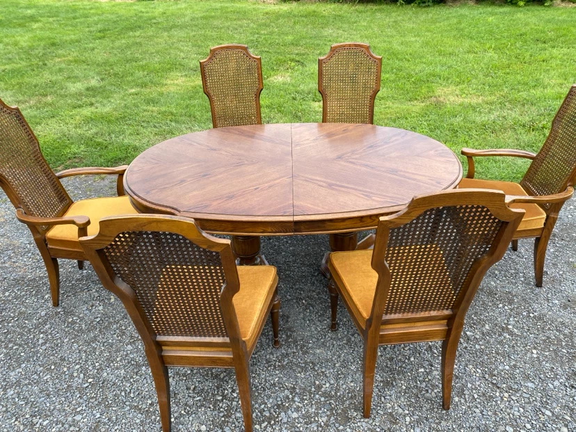 Sklar Furniture Solid Oak Dining Set (CAN DELIVER) - photo 4