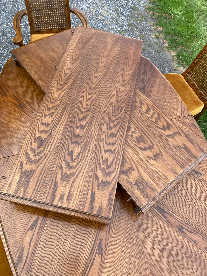 Sklar Furniture Solid Oak Dining Set (CAN DELIVER) - photo 5