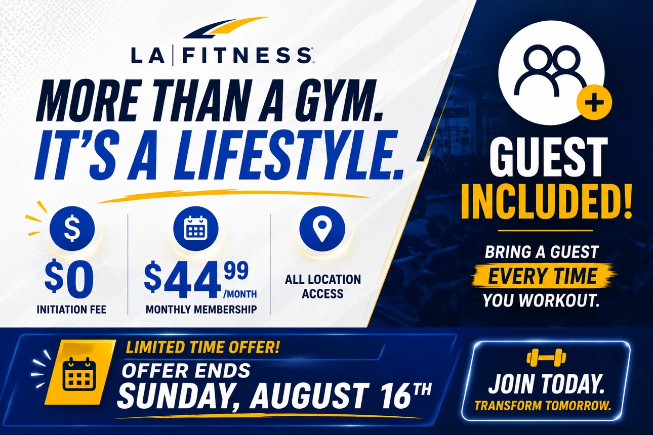 LA Fitness Free 7 Day Pass - photo 3