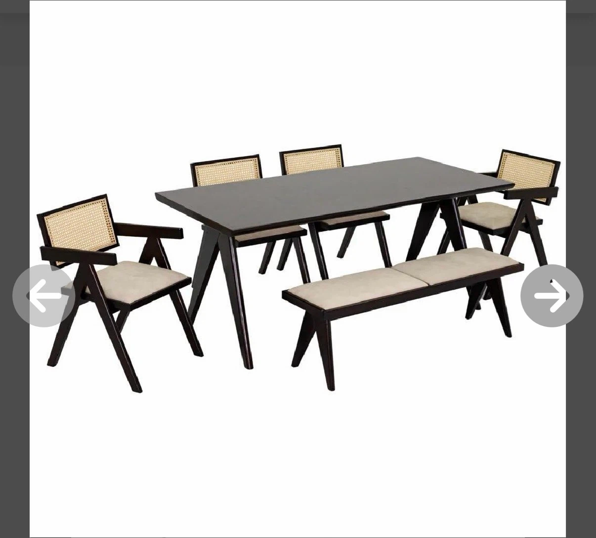 Brand new Dining Set Assembly Instructions - Chair & Bench