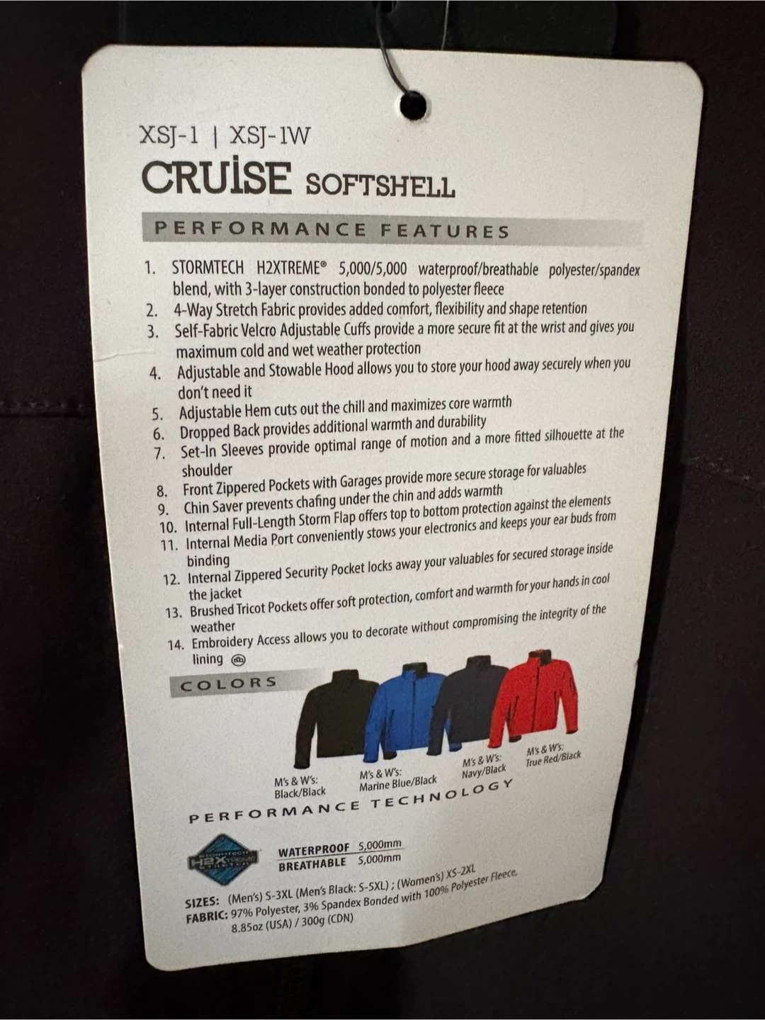 Stormtech Cruise Softshell Jacket XL - photo 5