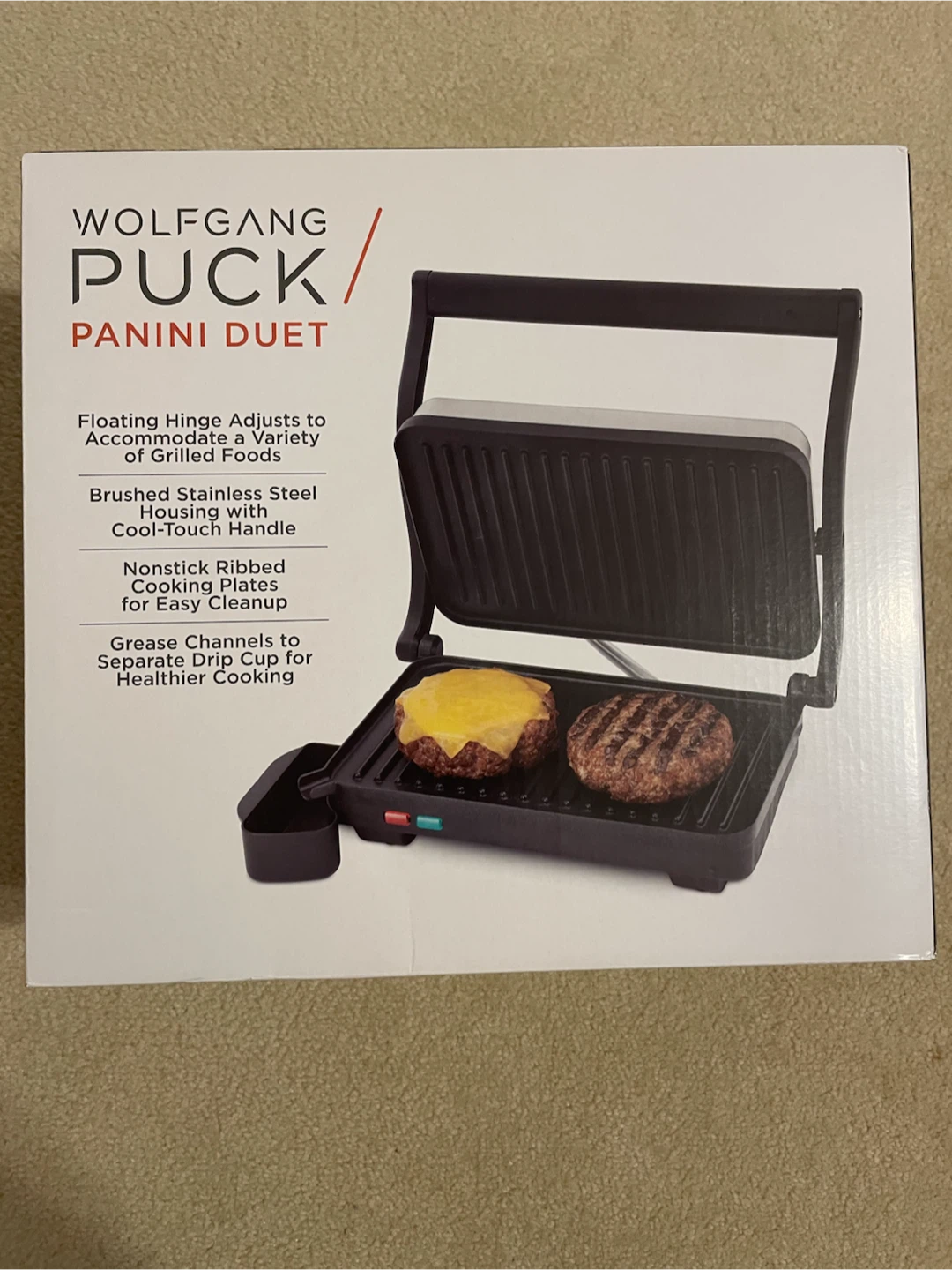 Wolfgang Puck Panini Duet Grill