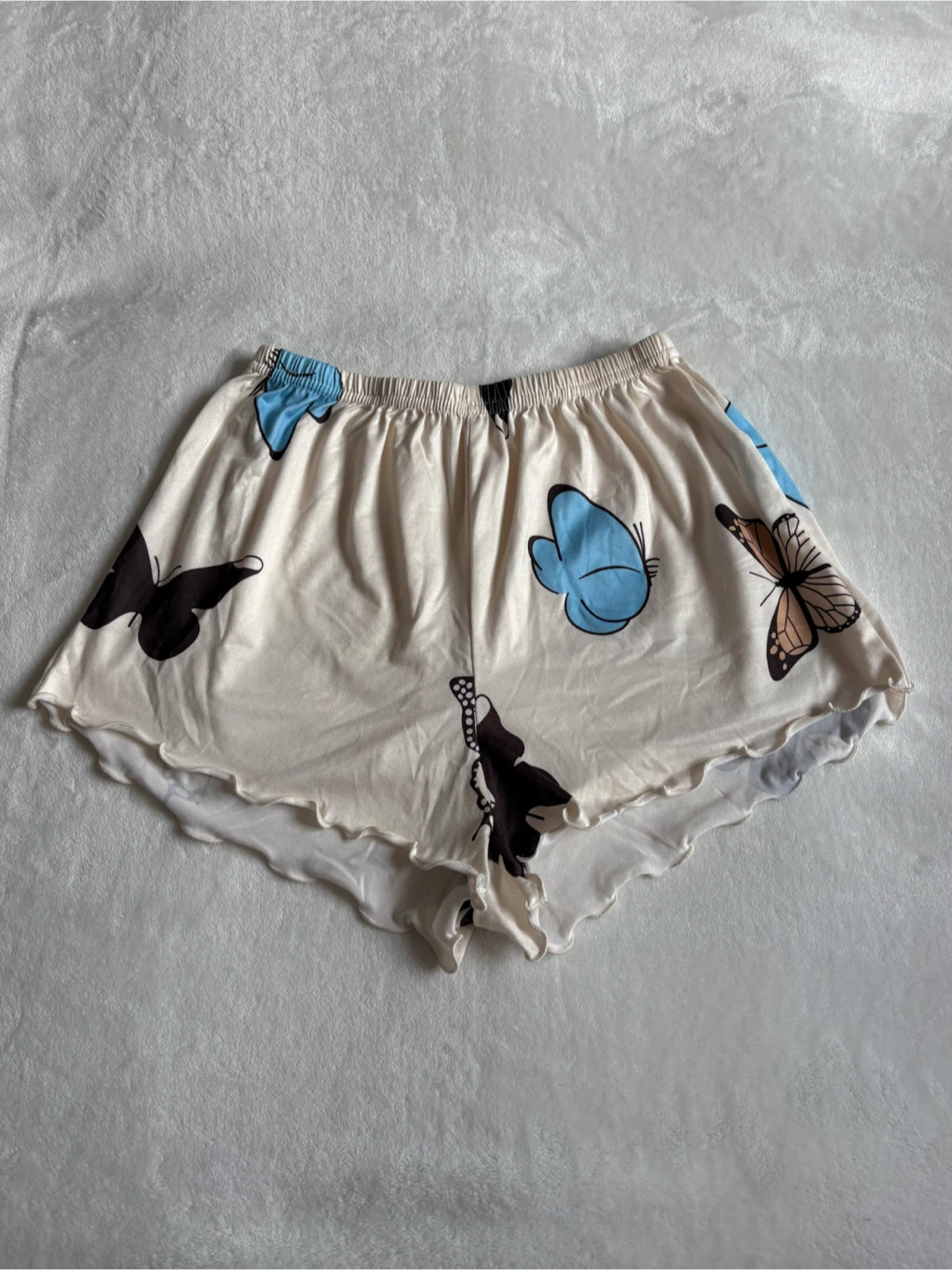 Butterfly Print Pyjama Shorts - photo 2