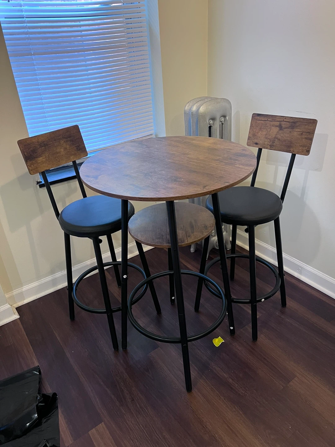 Rustic Bar Table and Stool Set