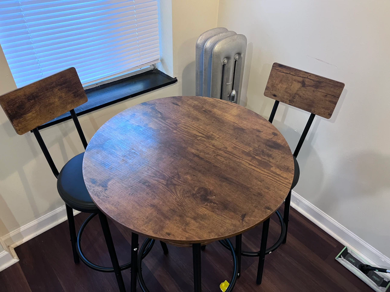 Rustic Bar Table and Stool Set - photo 3