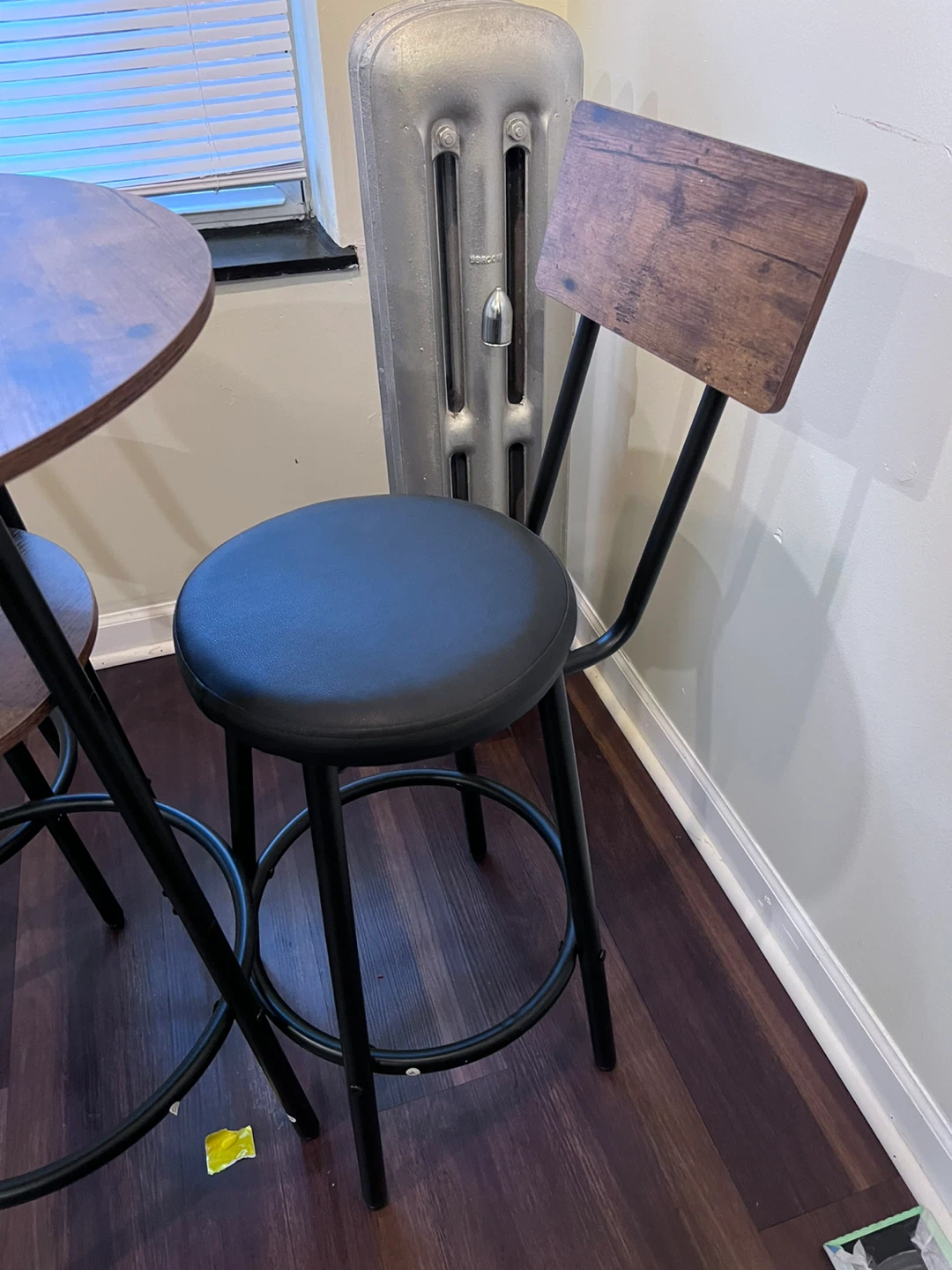 Rustic Bar Table and Stool Set - photo 4
