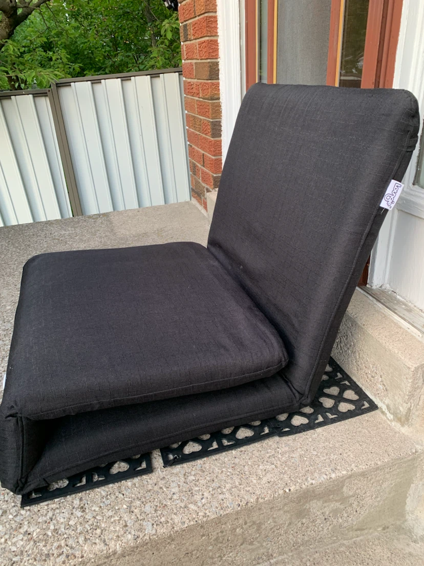 Adjustable Floor Chair , No Pillow