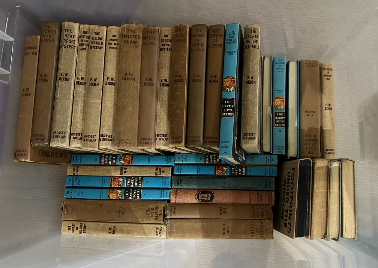 F.W. Dixon Hardy Boys Books Collection