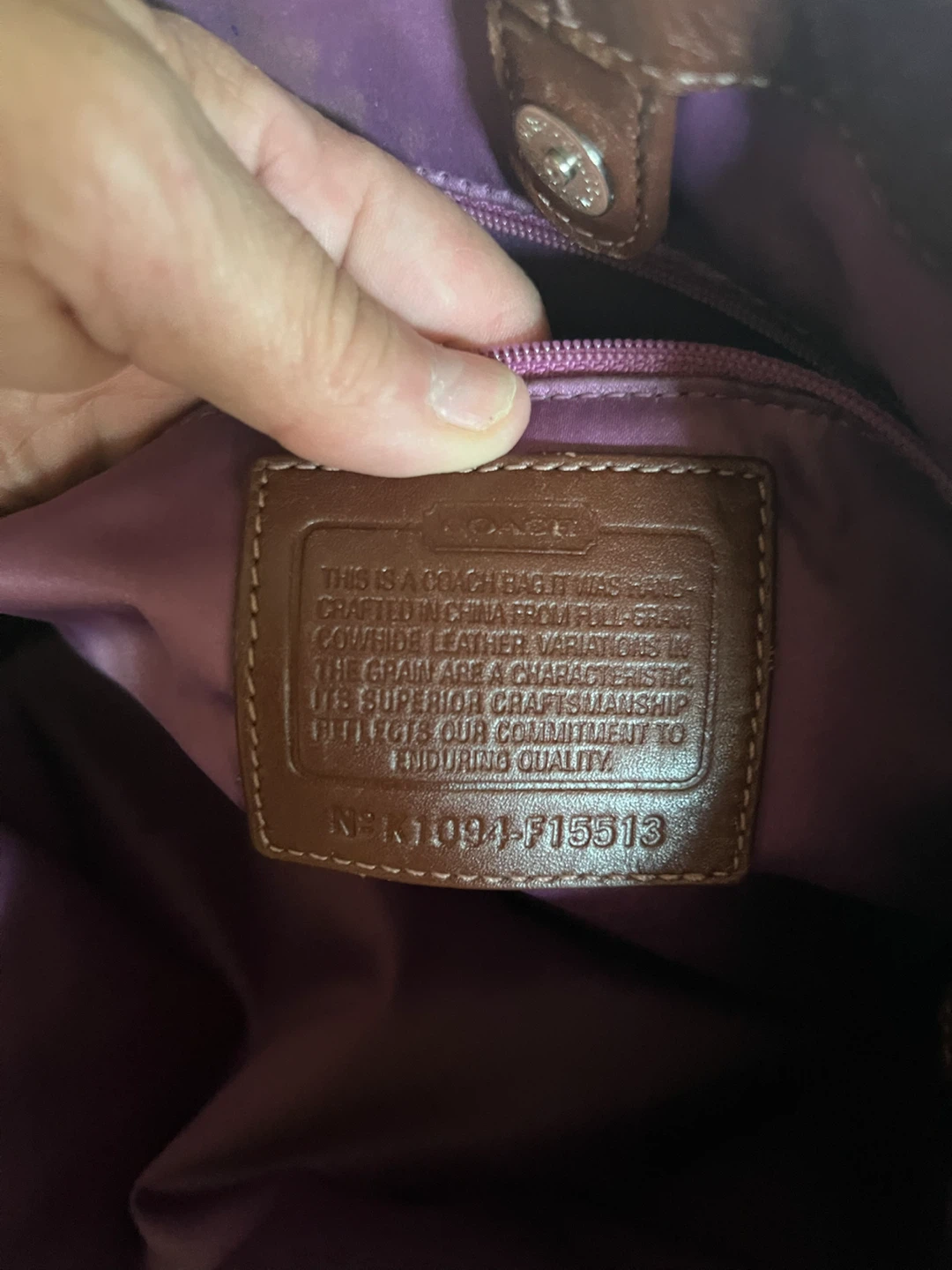 Coach Leather Handbag - photo 2