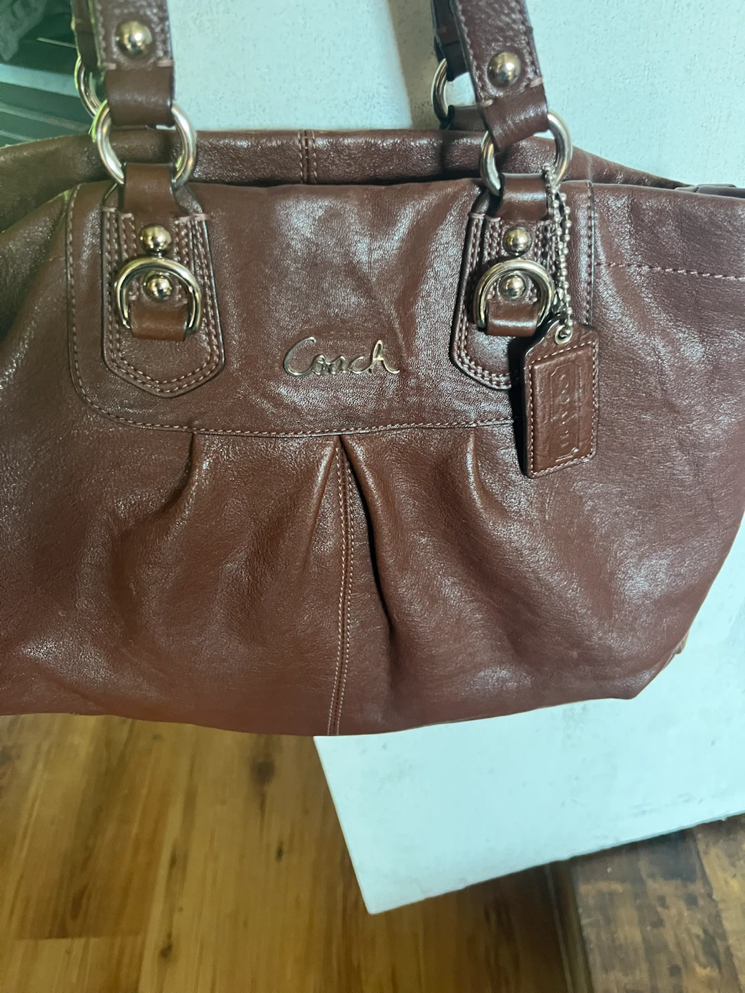 Coach Leather Handbag - photo 3
