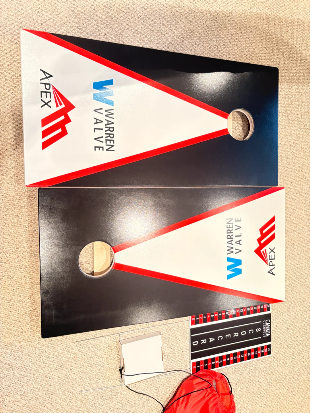 Apex Warren Valve Cornhole Boards