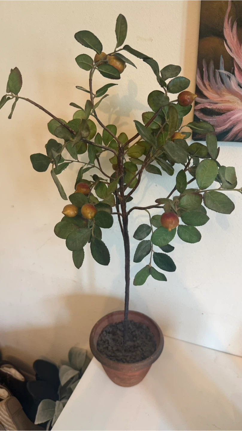 Artificial Potted Plant with Berries - photo 4