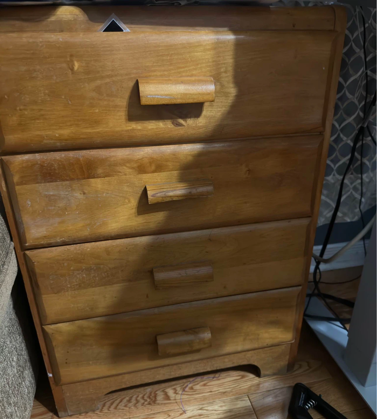 Wooden 4-Drawer Dresser - photo 2