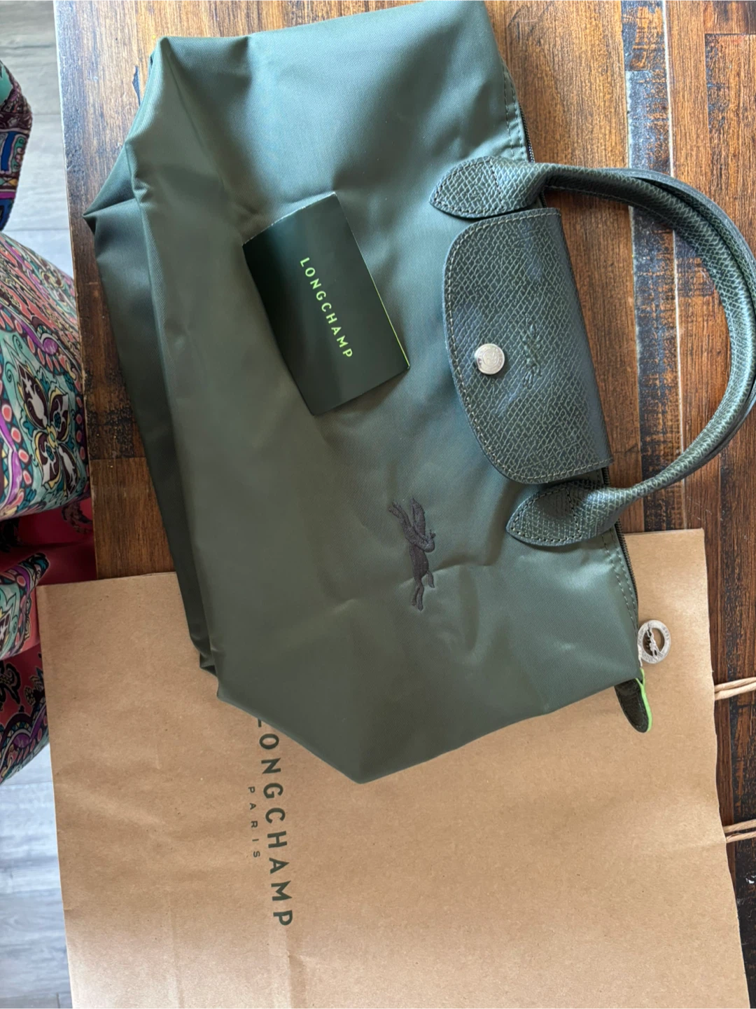 Longchamp Le Pliage Original - Green