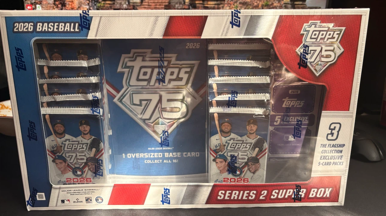 Topps 2026 Series 2 Baseball Super Box 75th Anniversary