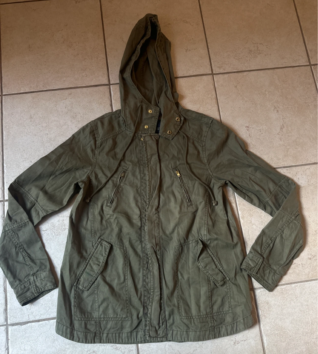 MUST GO-Utility Jacket Army Green S