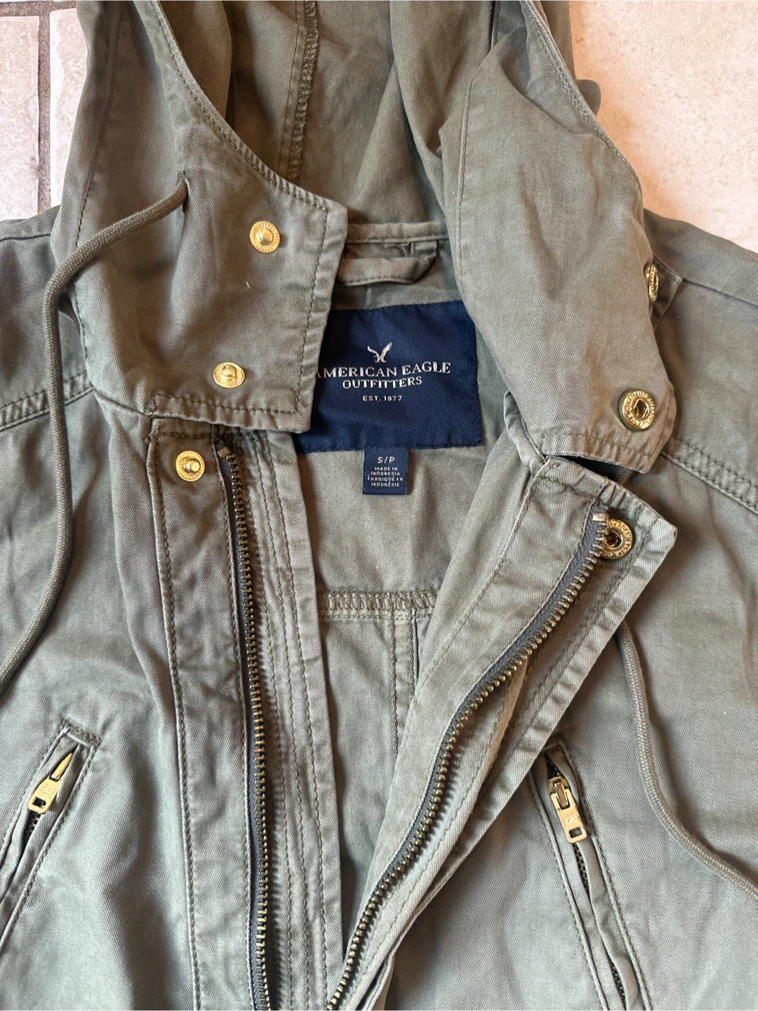 MUST GO-Utility Jacket Army Green S - photo 3
