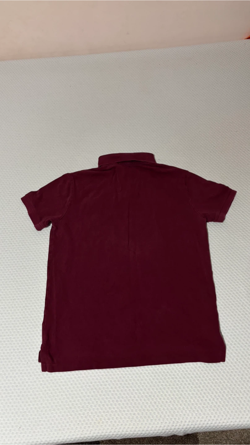 Polo Ralph Lauren Custom Slim Fit Polo Shirt Burgundy - photo 5