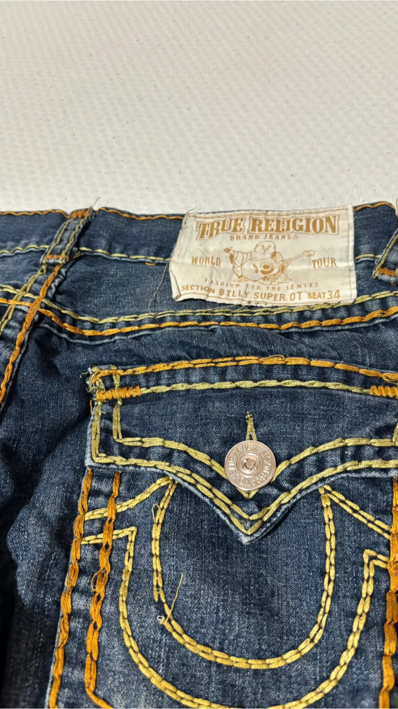 True Religion "Billy Super T" Jeans - Size 34
