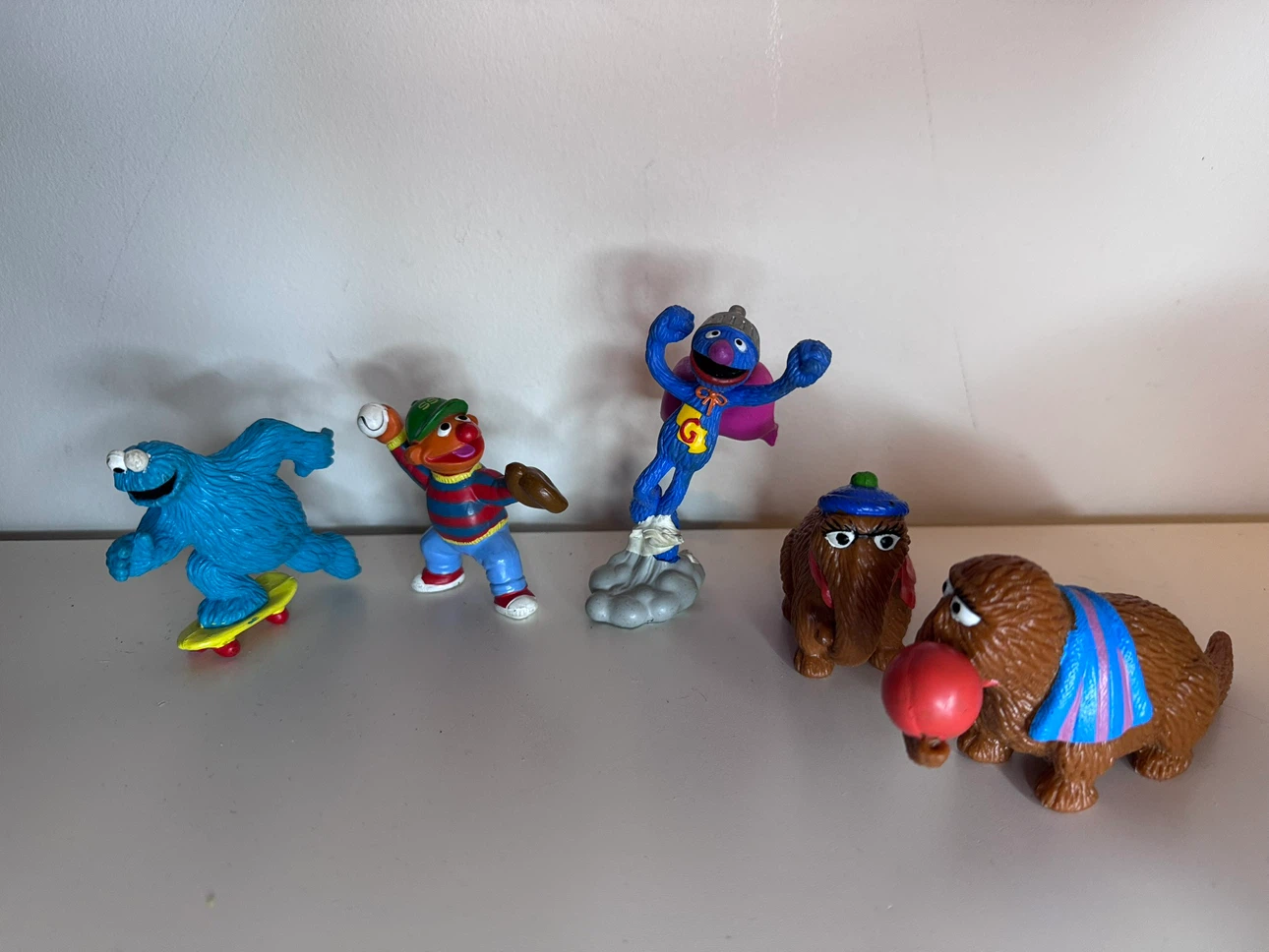 Vintage Sesame Street PVC Figures