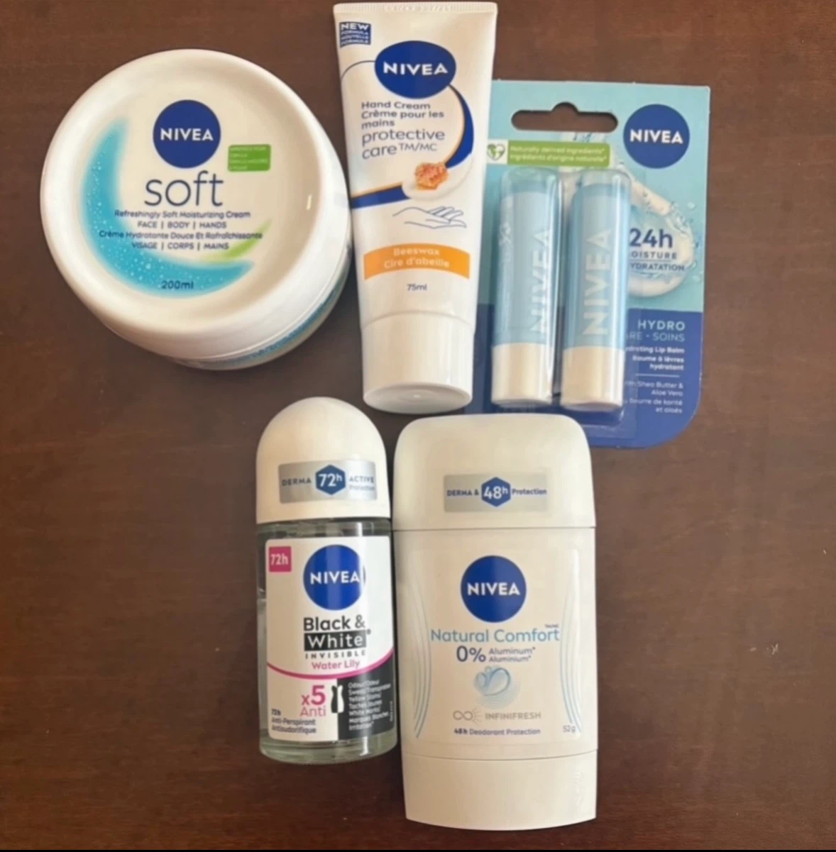 Nivea Products (All new) (All together for $5)